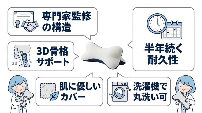 Dr.Bones Pillow(ドクターボンズピロー)口コミと詳細