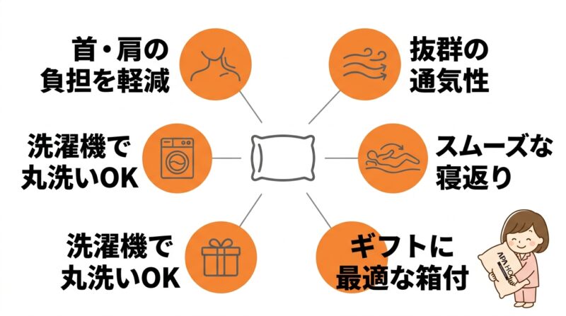 アパホテルの枕を自宅で使うメリット