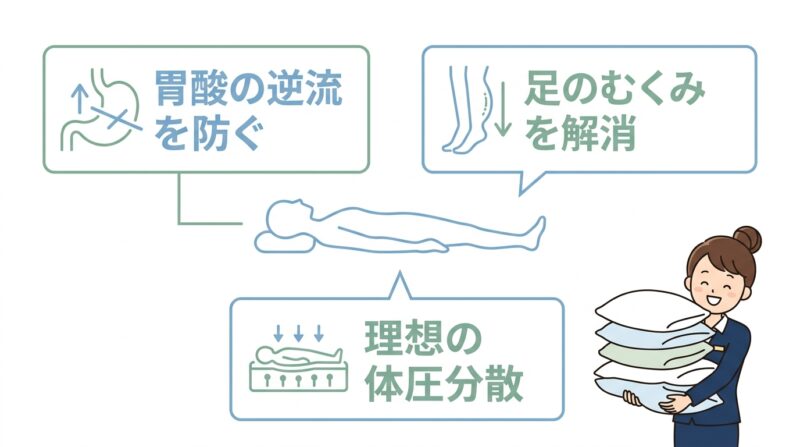 枕を複数使い分ける医学的メリット
