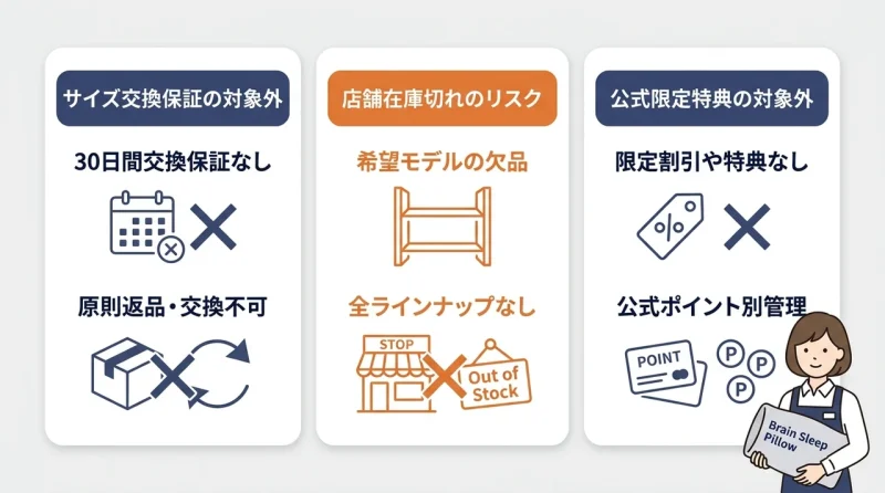 店舗購入時に注意すべき3つのデメリット